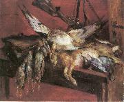 Hase und Rebhuhner Lovis Corinth